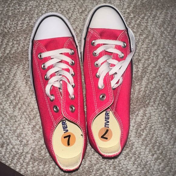 Pink Canvas Sneakers - Picture 2 of 3